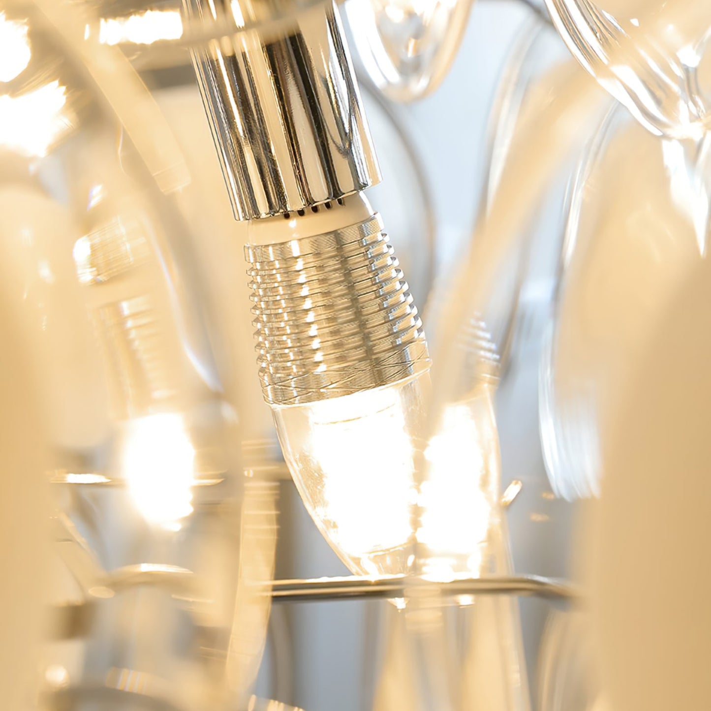 Medallion Glass Chandelier