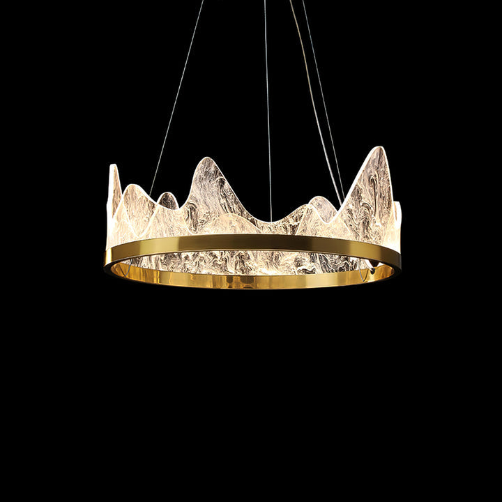 WOMO Mountain Round Chandelier-WM2361