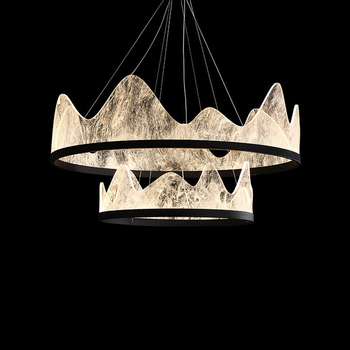 WOMO Mountain Round Chandelier-WM2361