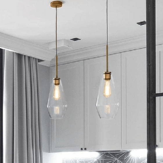 Meriall - Hanging Glass Pendant Lamp