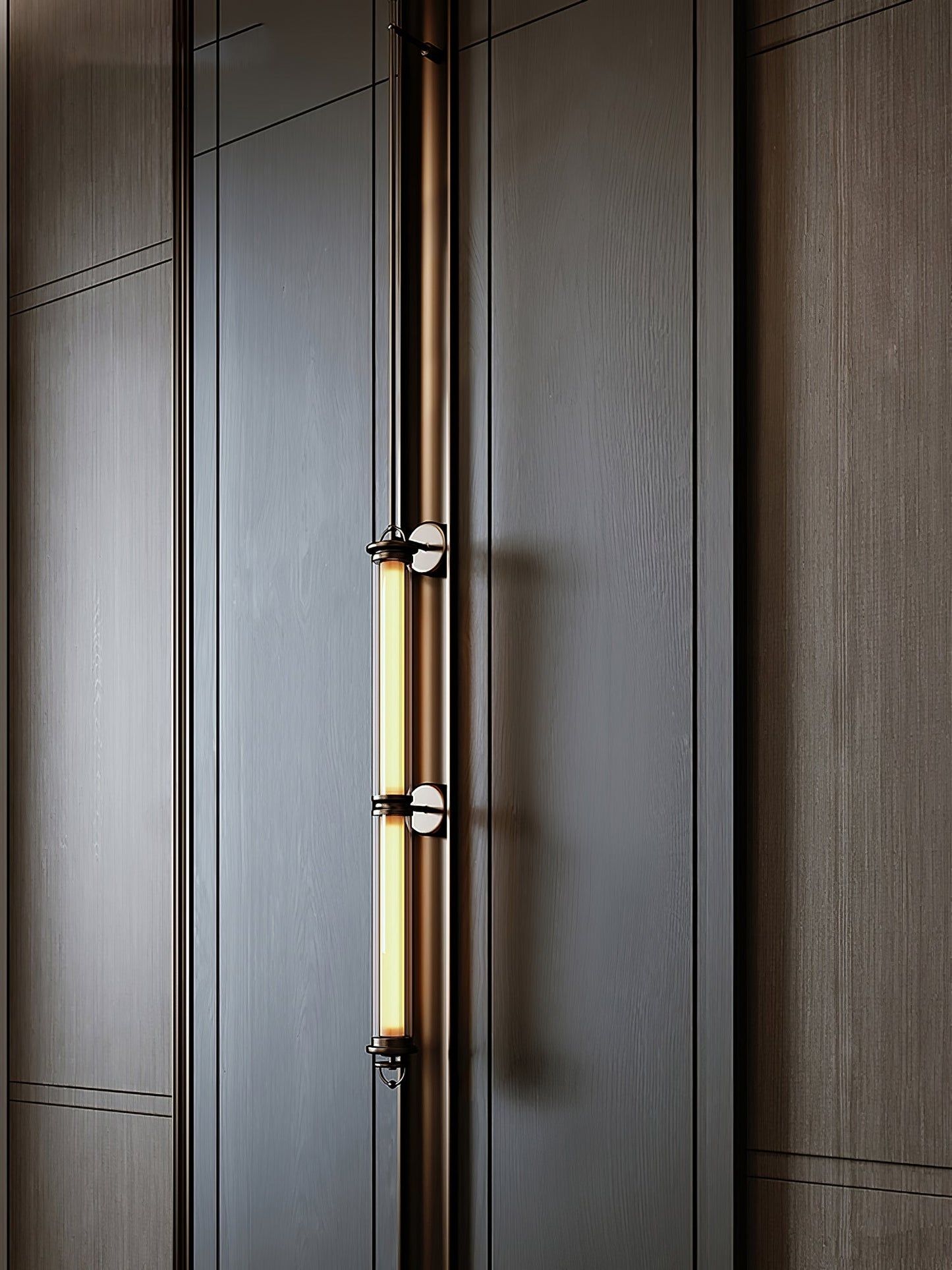 Meridian Modern Vertical Wall Sconce