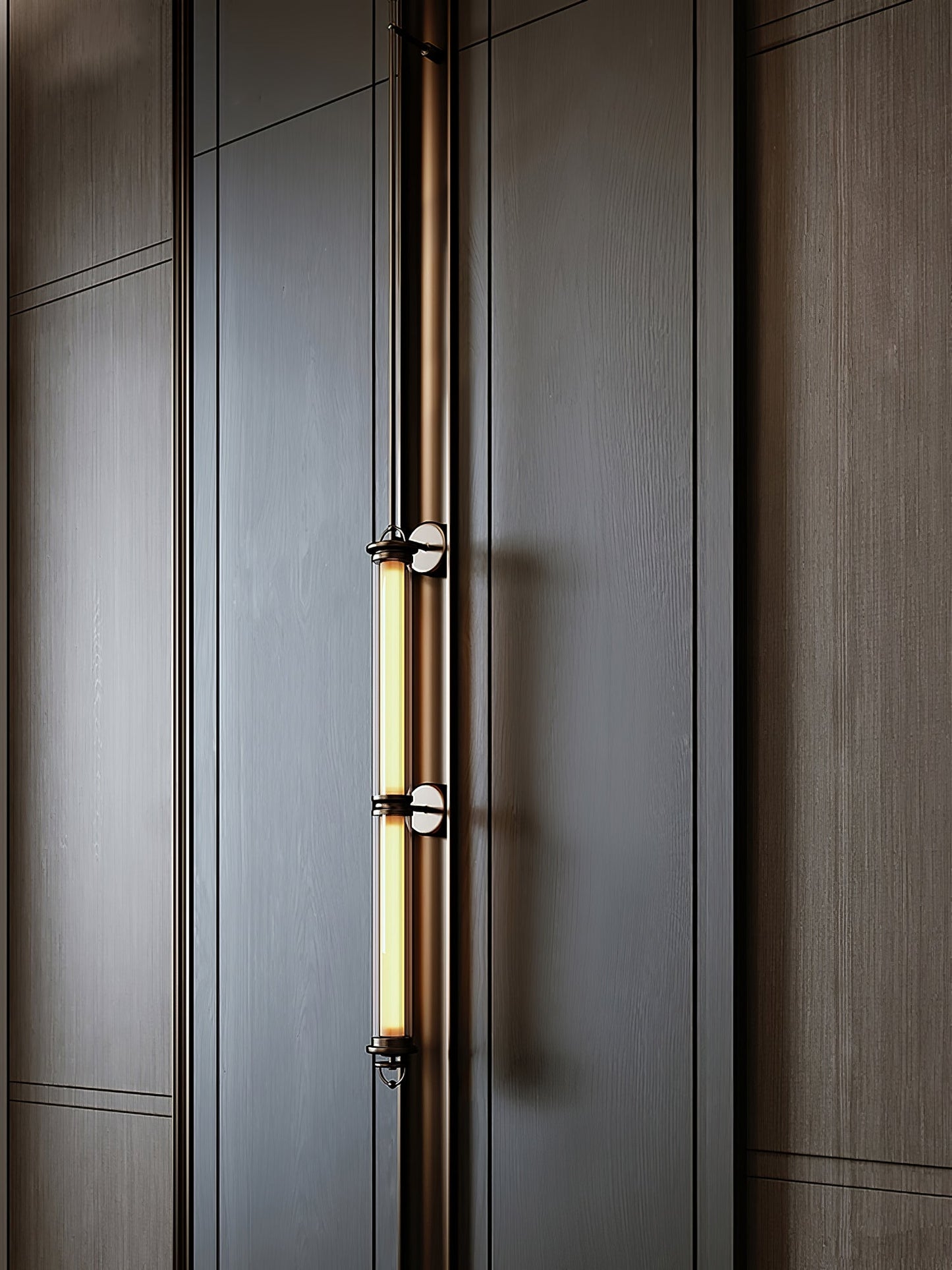 Meridian Modern Vertical Wall Sconce