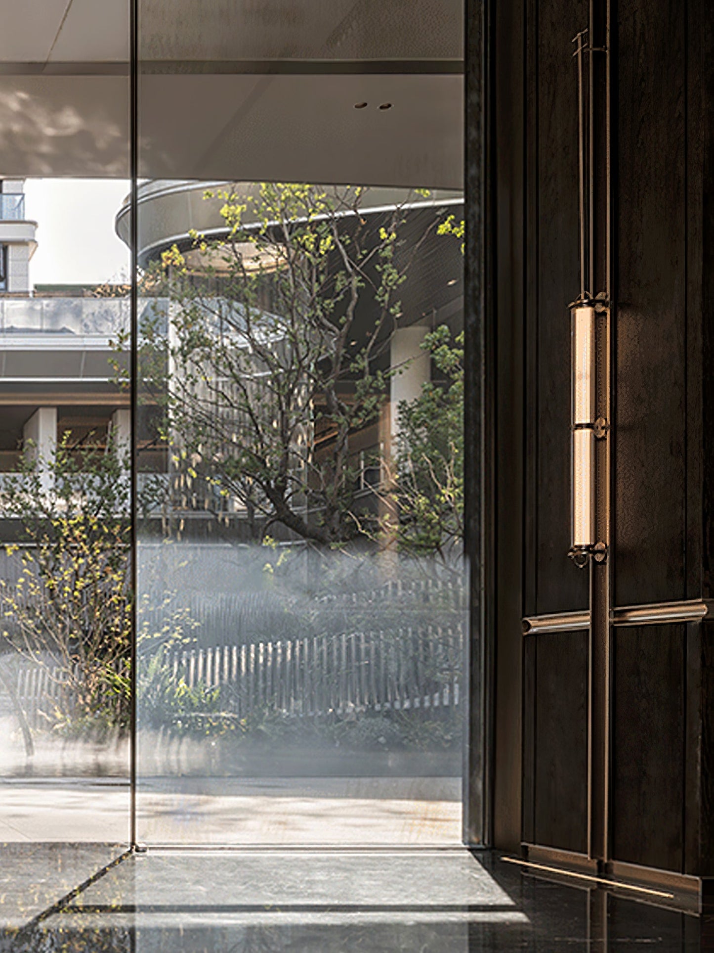 Meridian Modern Vertical Wall Sconce