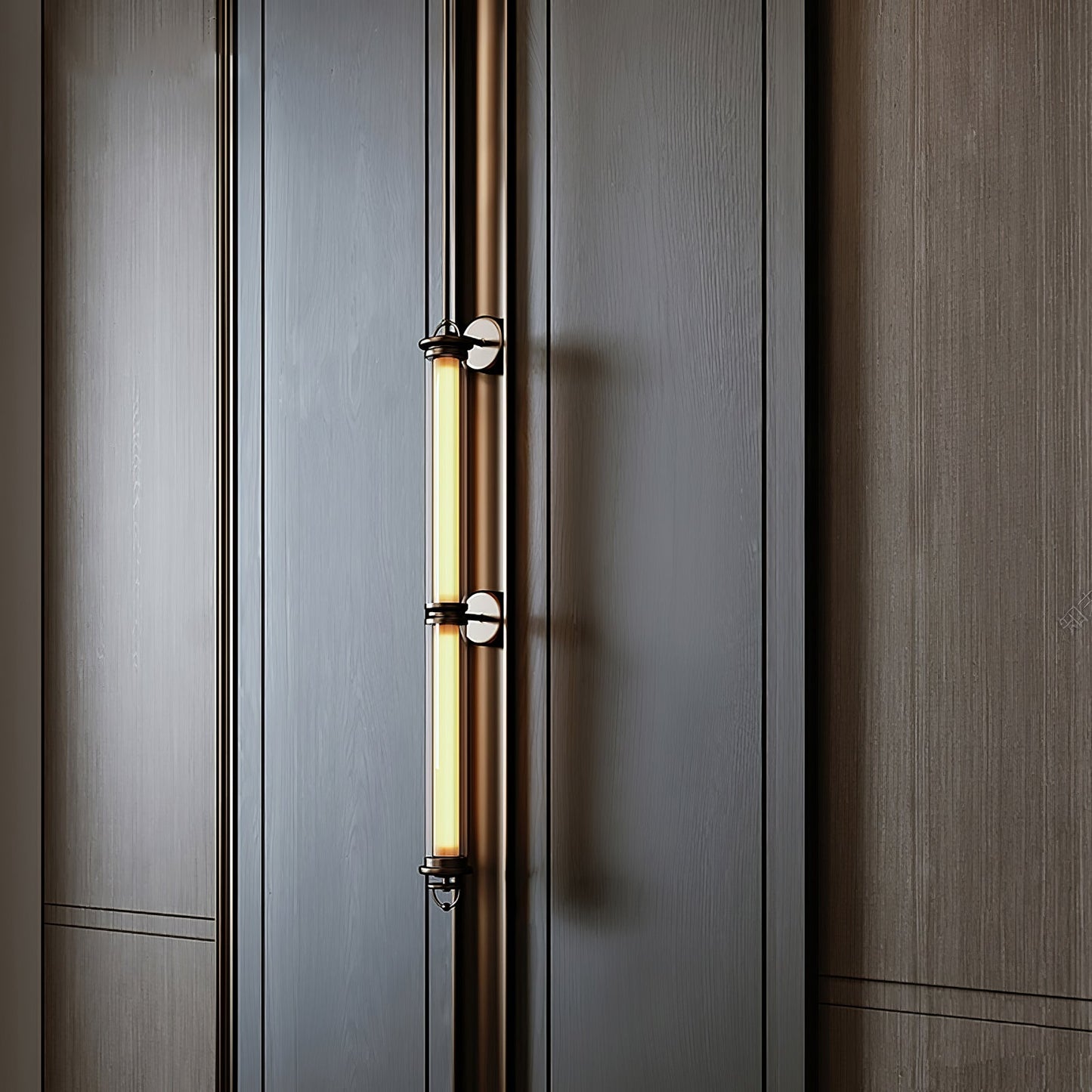 Meridian Modern Vertical Wall Sconce