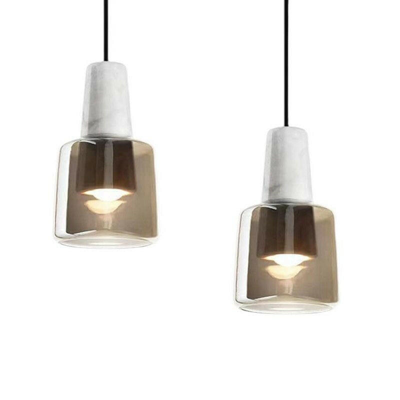 Mette Nordic Marble Glass Pendant Light