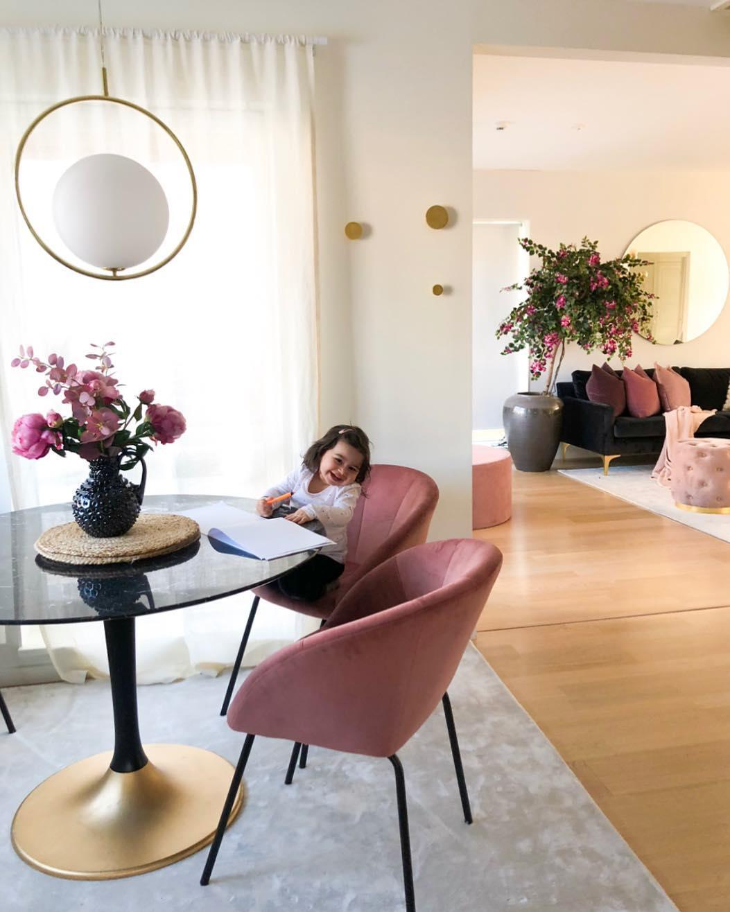 Mila Brass Pendant Swag Light