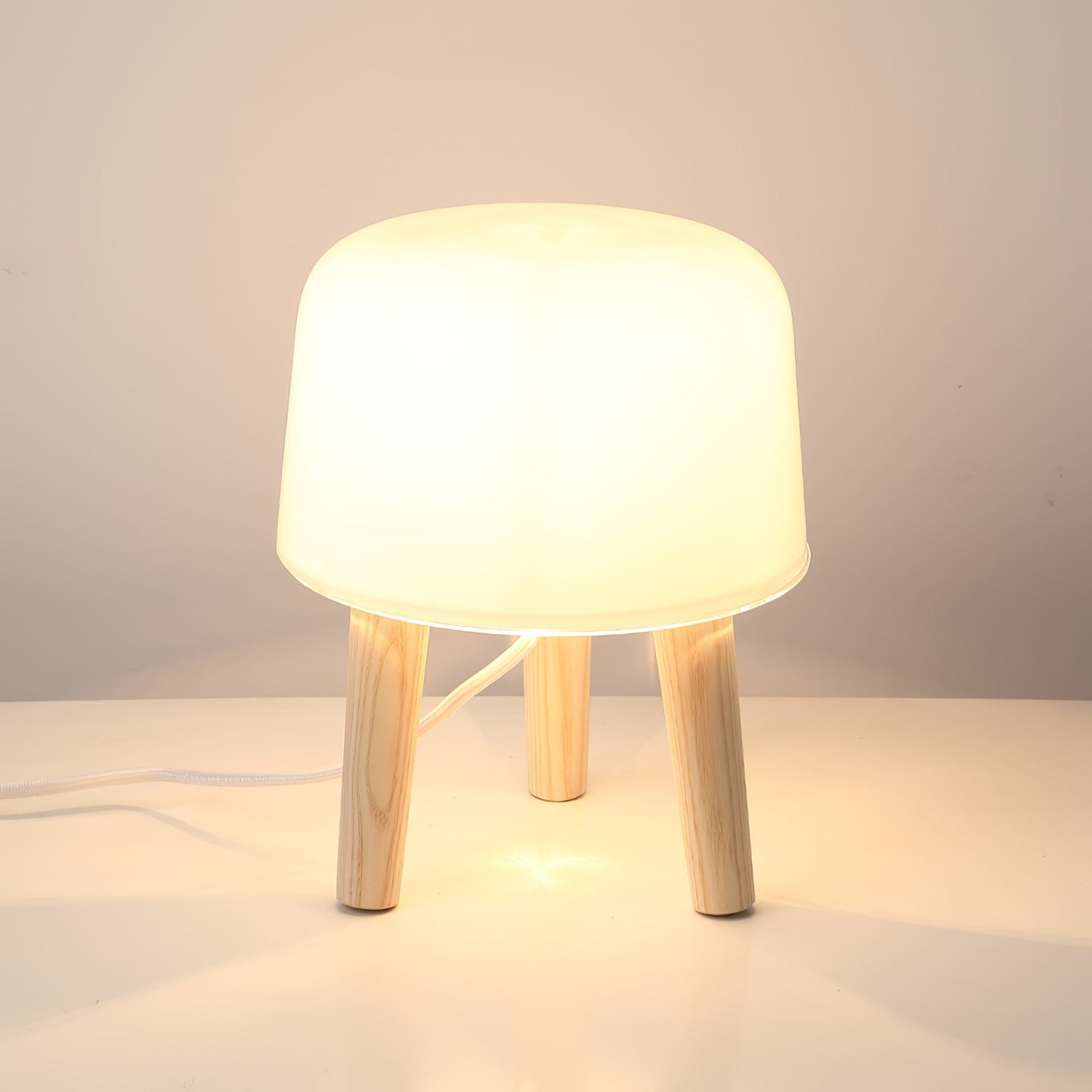 Milk Table Lamp Decor Accent