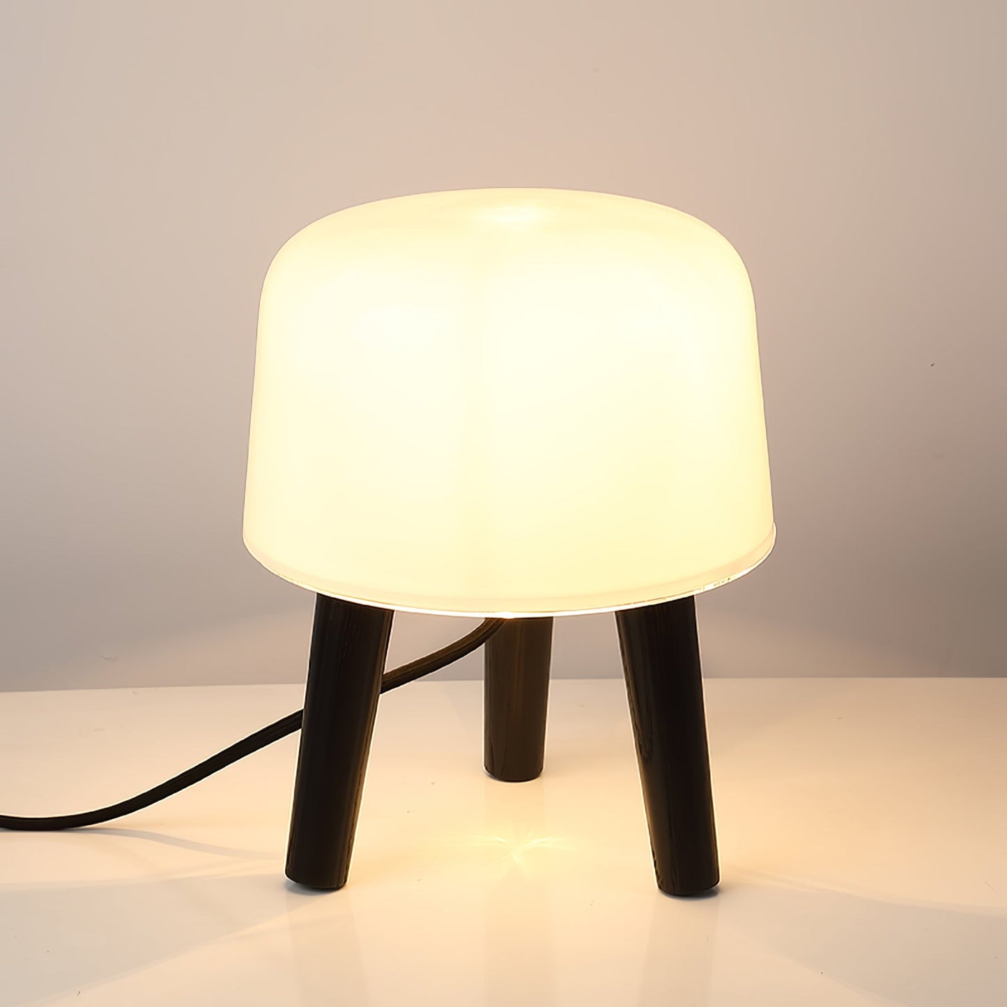 Milk Table Lamp Decor Accent