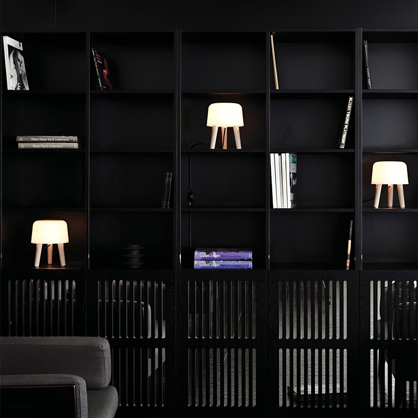 Milk Table Lamp Decor Accent