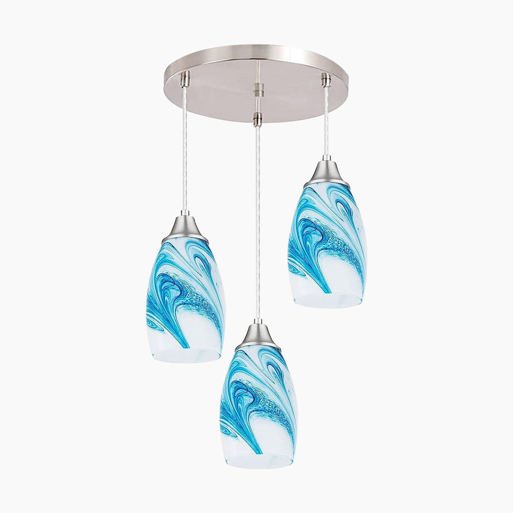 Pendant Light Minimalist Art Glass