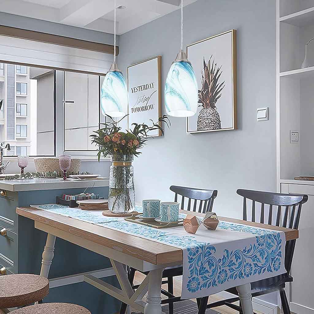 Pendant Light Minimalist Art Glass