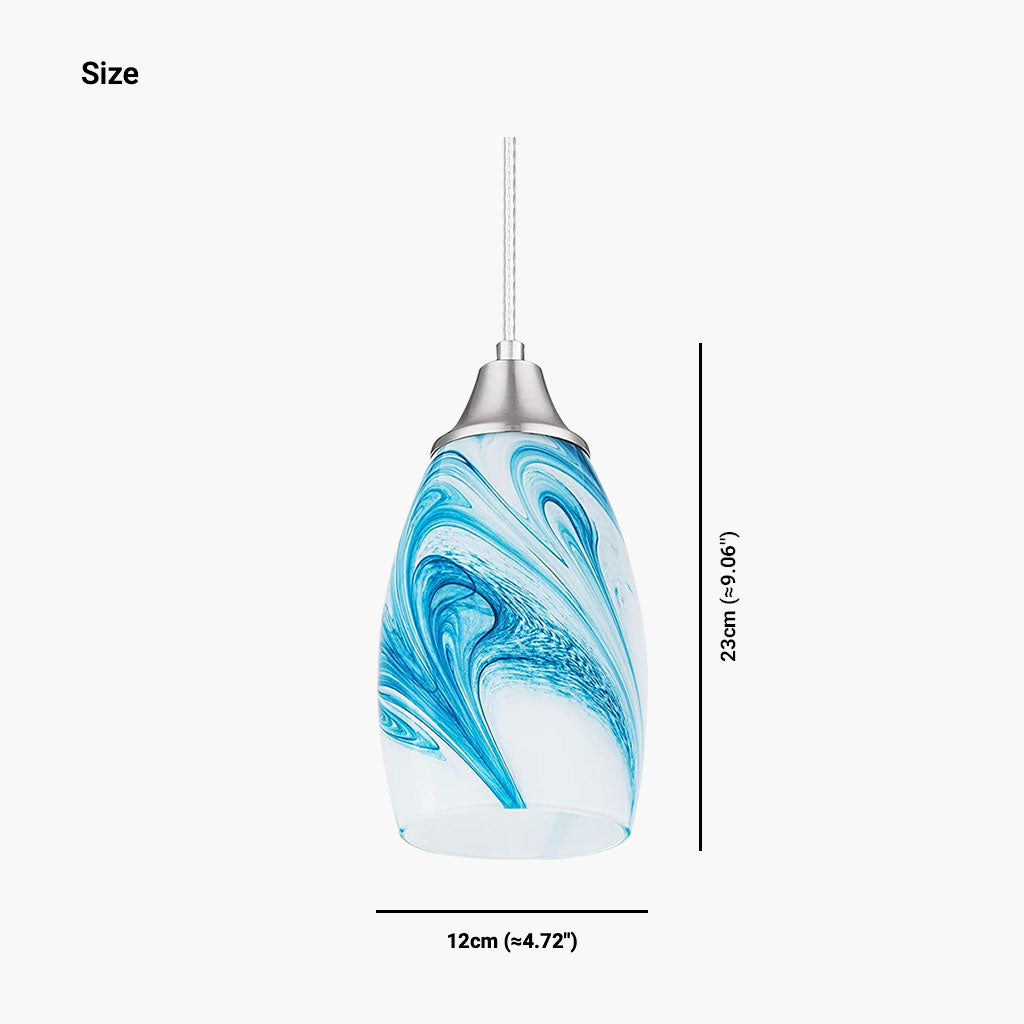 Pendant Light Minimalist Art Glass