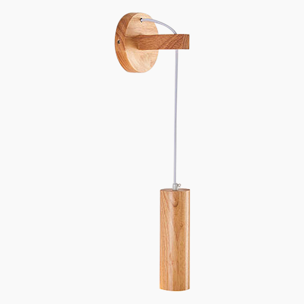 Wall Mounted Lamp Minimalist Wood Light