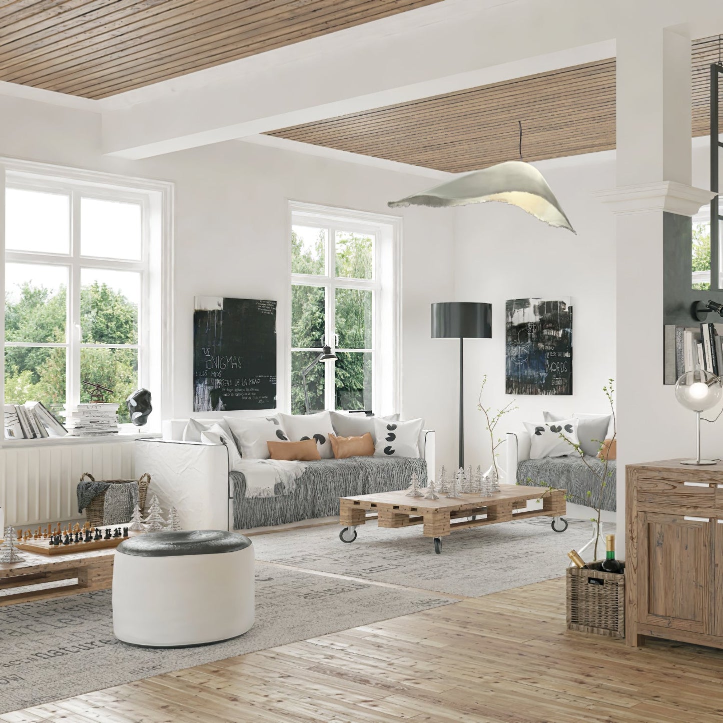 Moby Dick Pendant Light Fixture