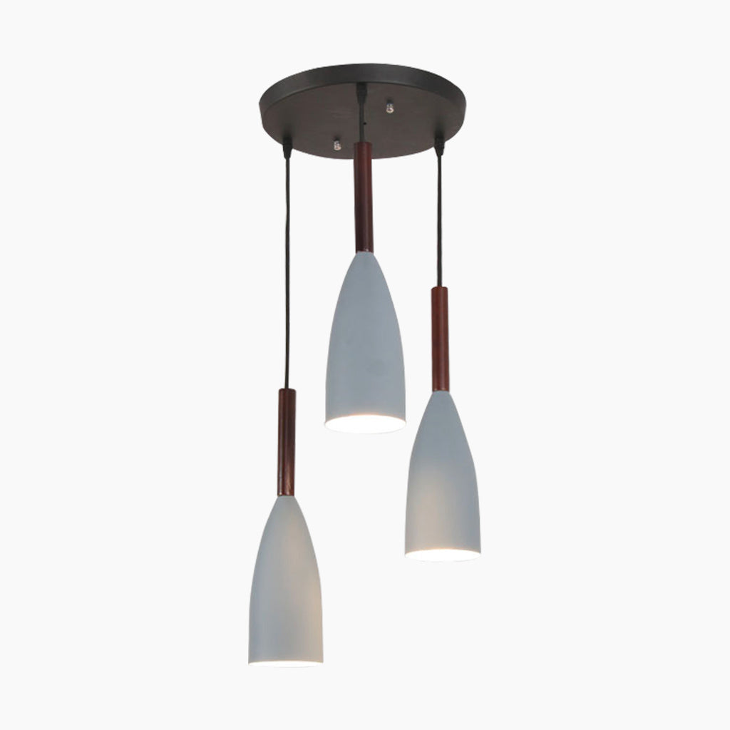 Pendant Light Cone Nordic Modern with Adjustable Height