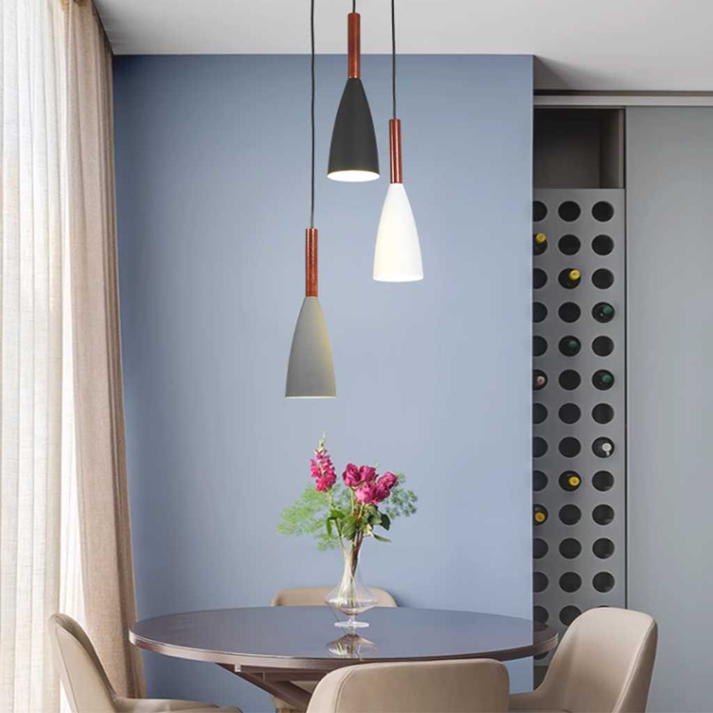 Pendant Light Cone Nordic Modern with Adjustable Height