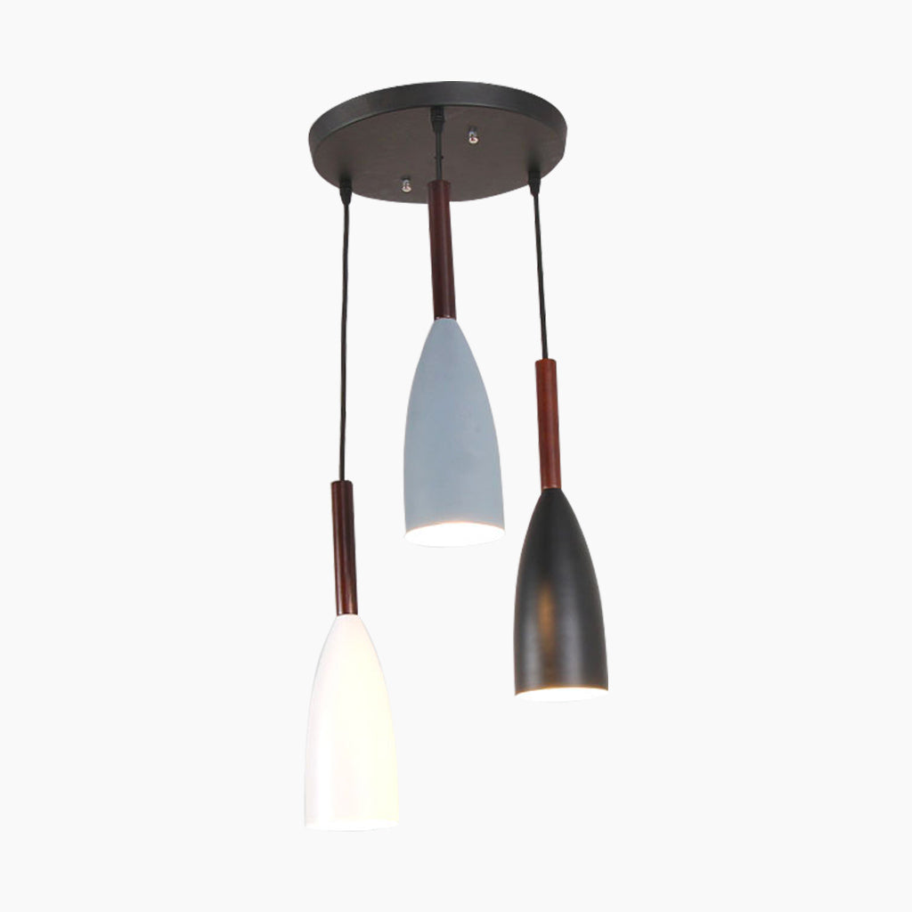 Pendant Light Cone Nordic Modern with Adjustable Height