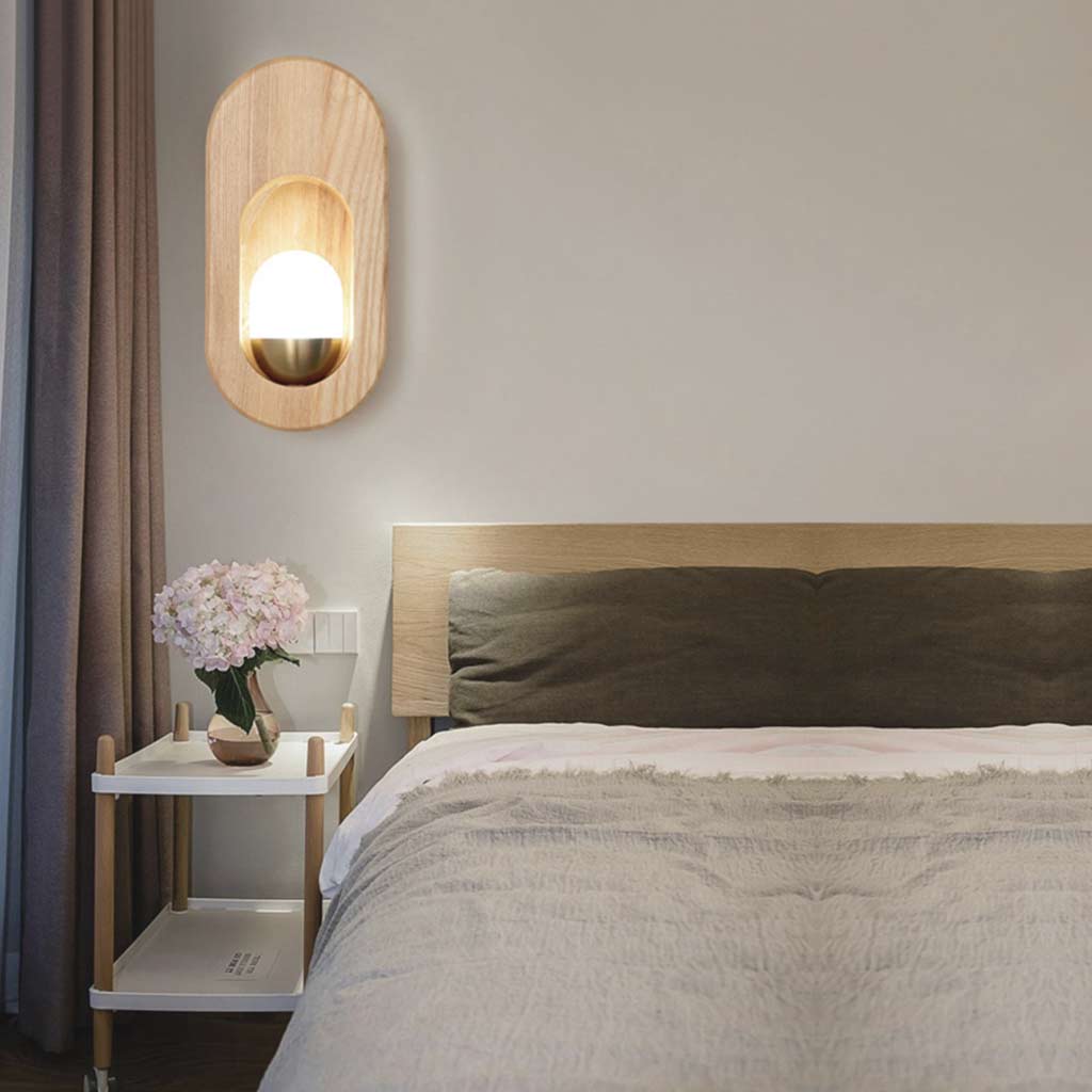 Wall Sconce Modern Wood Fixture