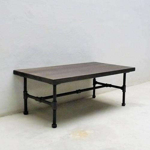 Modern Industrial Rectangular Coffee Table