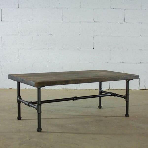 Modern Industrial Rectangular Coffee Table