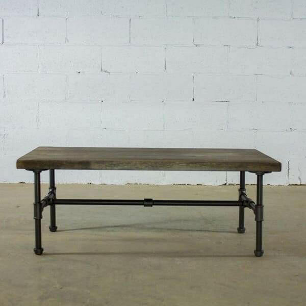 Modern Industrial Rectangular Coffee Table