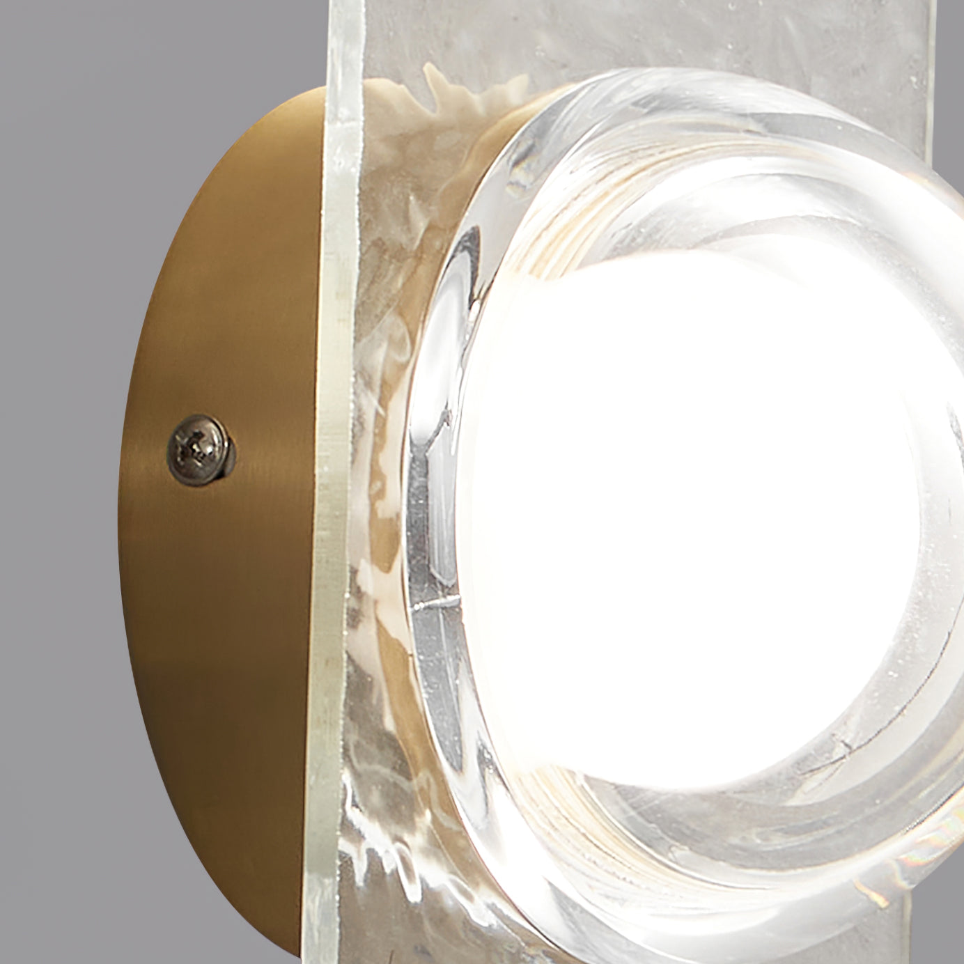 Modulo Brass Decorative Wall Light