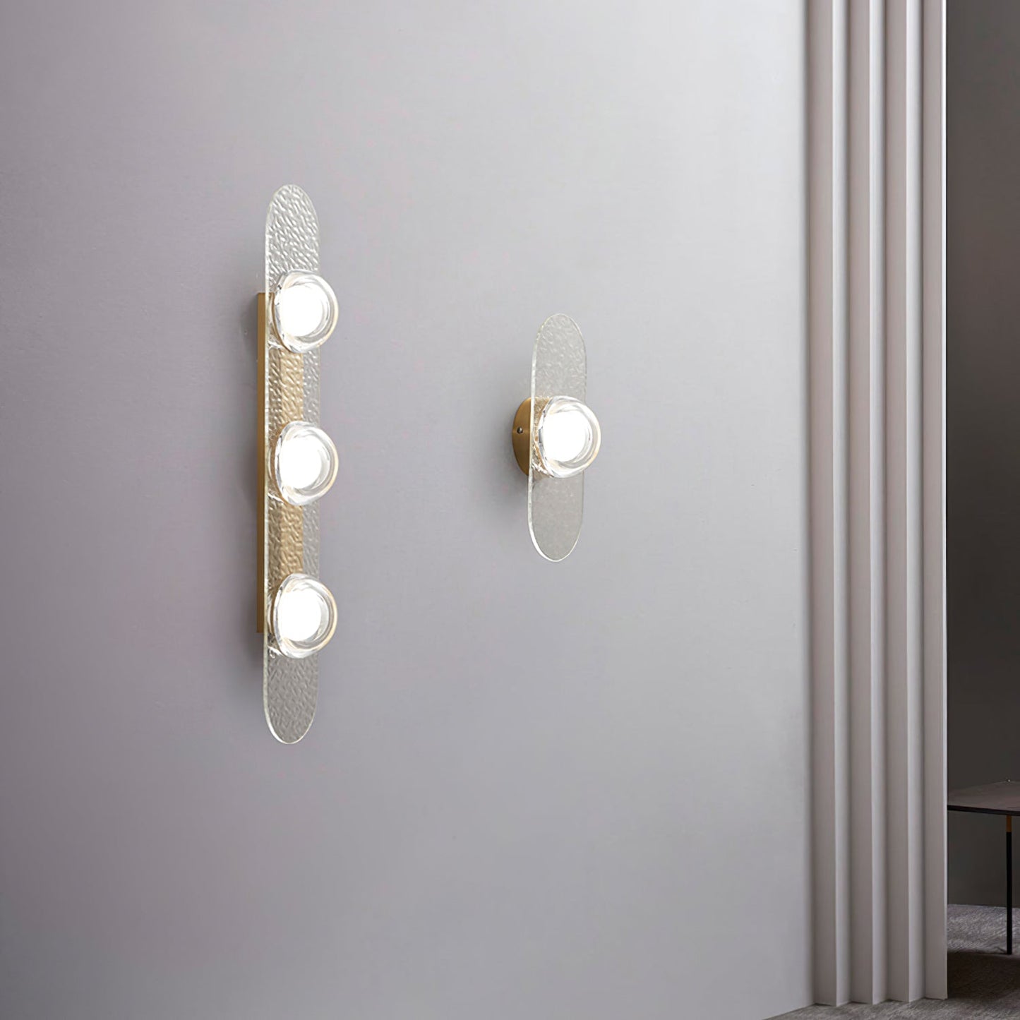 Modulo Brass Decorative Wall Light