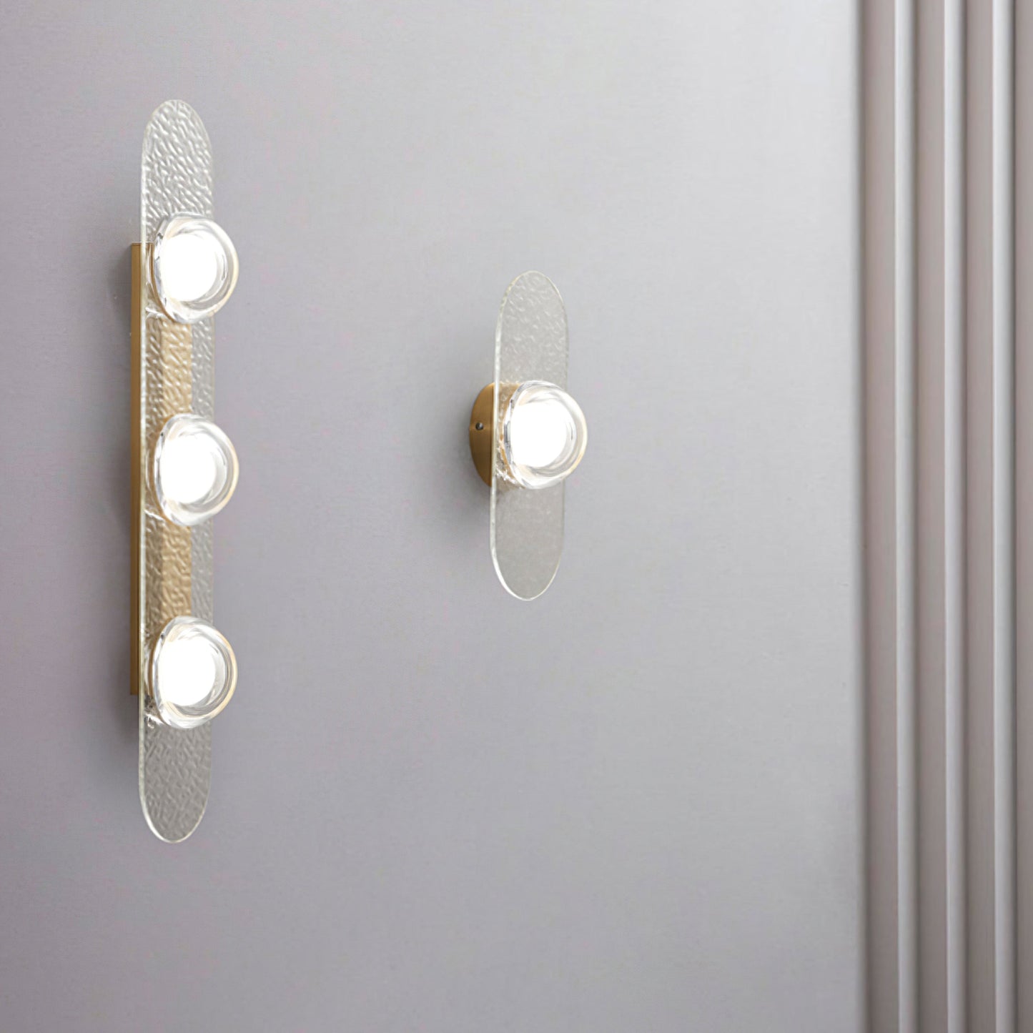 Modulo Brass Decorative Wall Light