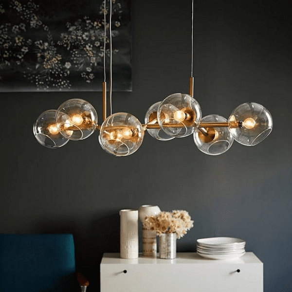 Molecula -  Nordic Loft Crystal Ball Pendant Lights