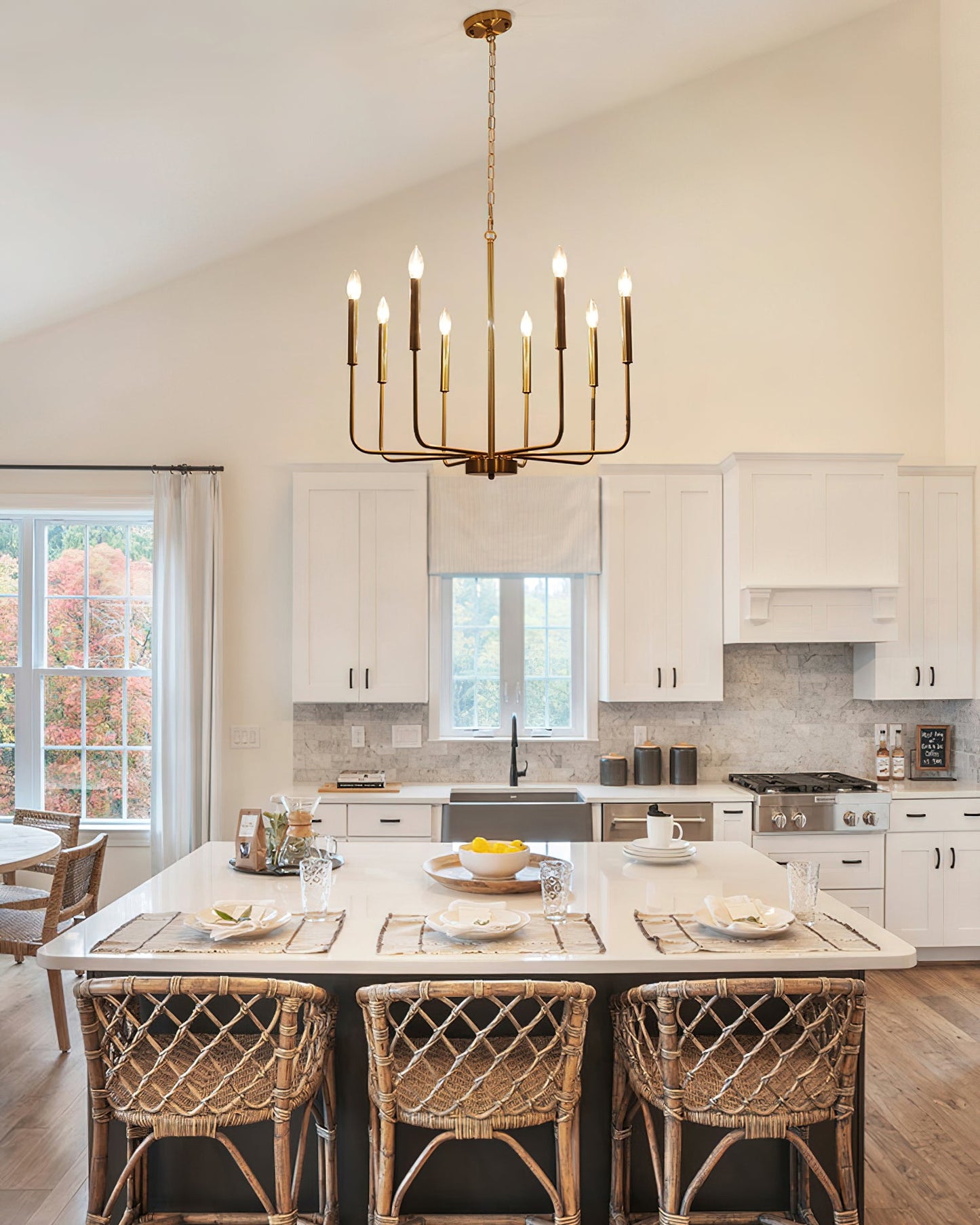 Monroe Elegant Crystal Chandelier