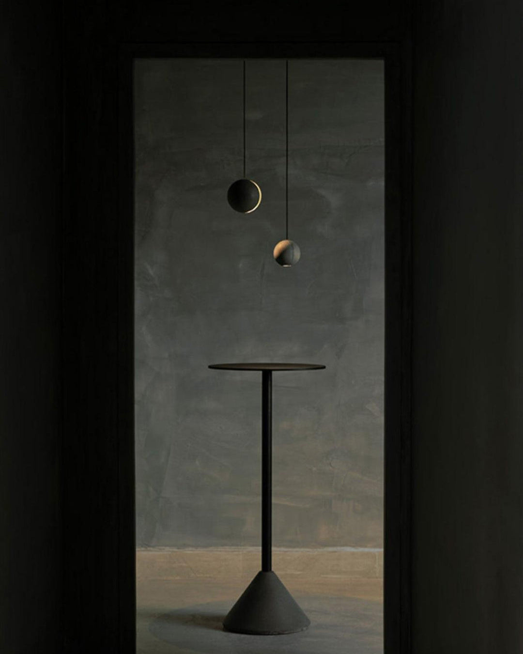 Moon Cement Pendant Lamp