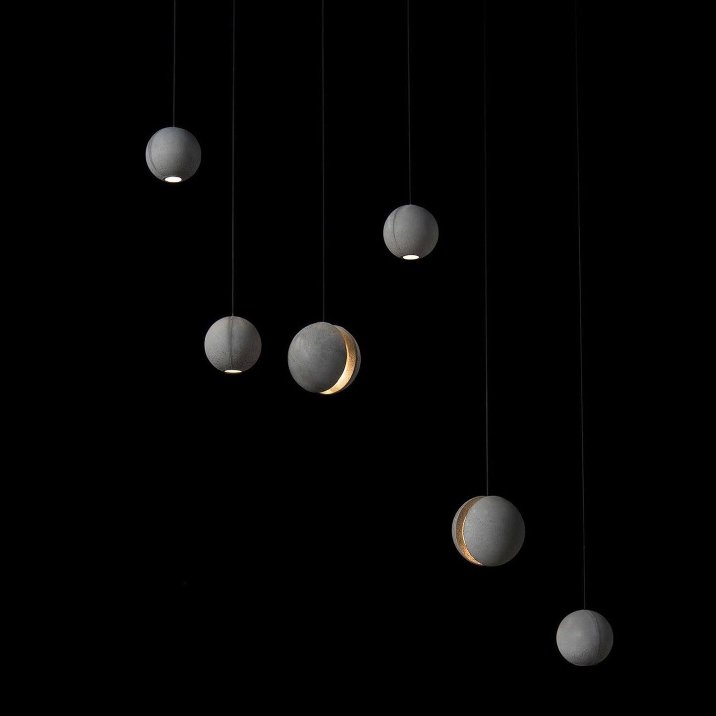 Moon Cement Pendant Lamp