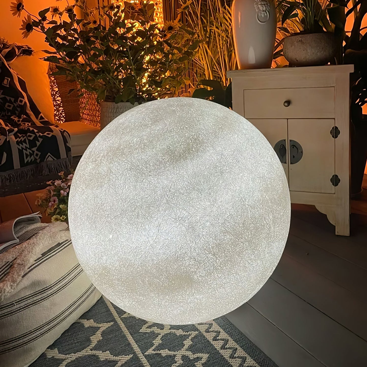Moon Table Lamp Elegant Nightlight