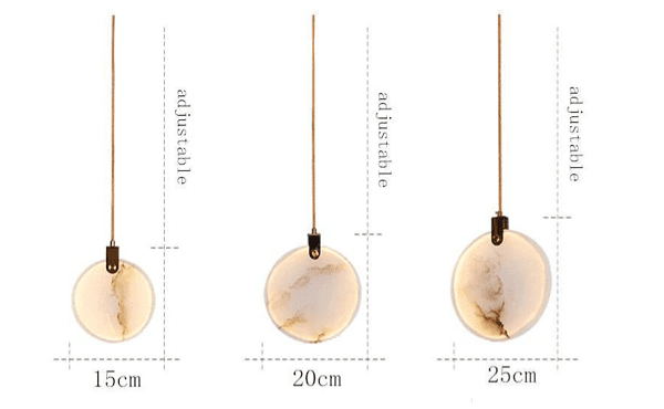 Moon'S Marble Staircase Chandelier