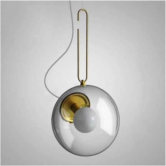 Mörren - Industrial Glass Ball Pendant Lamp