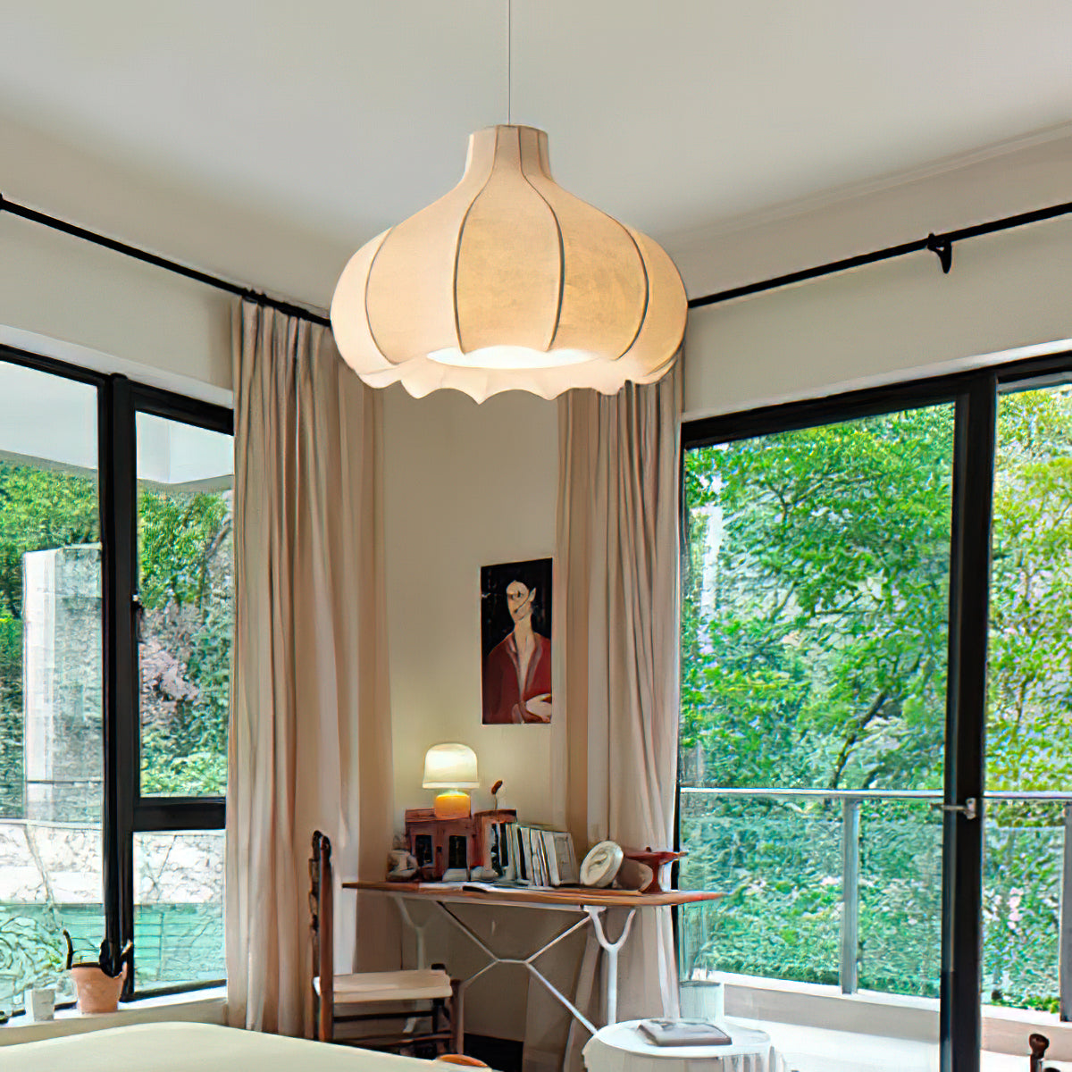 Mosh Silk Pendant Light
