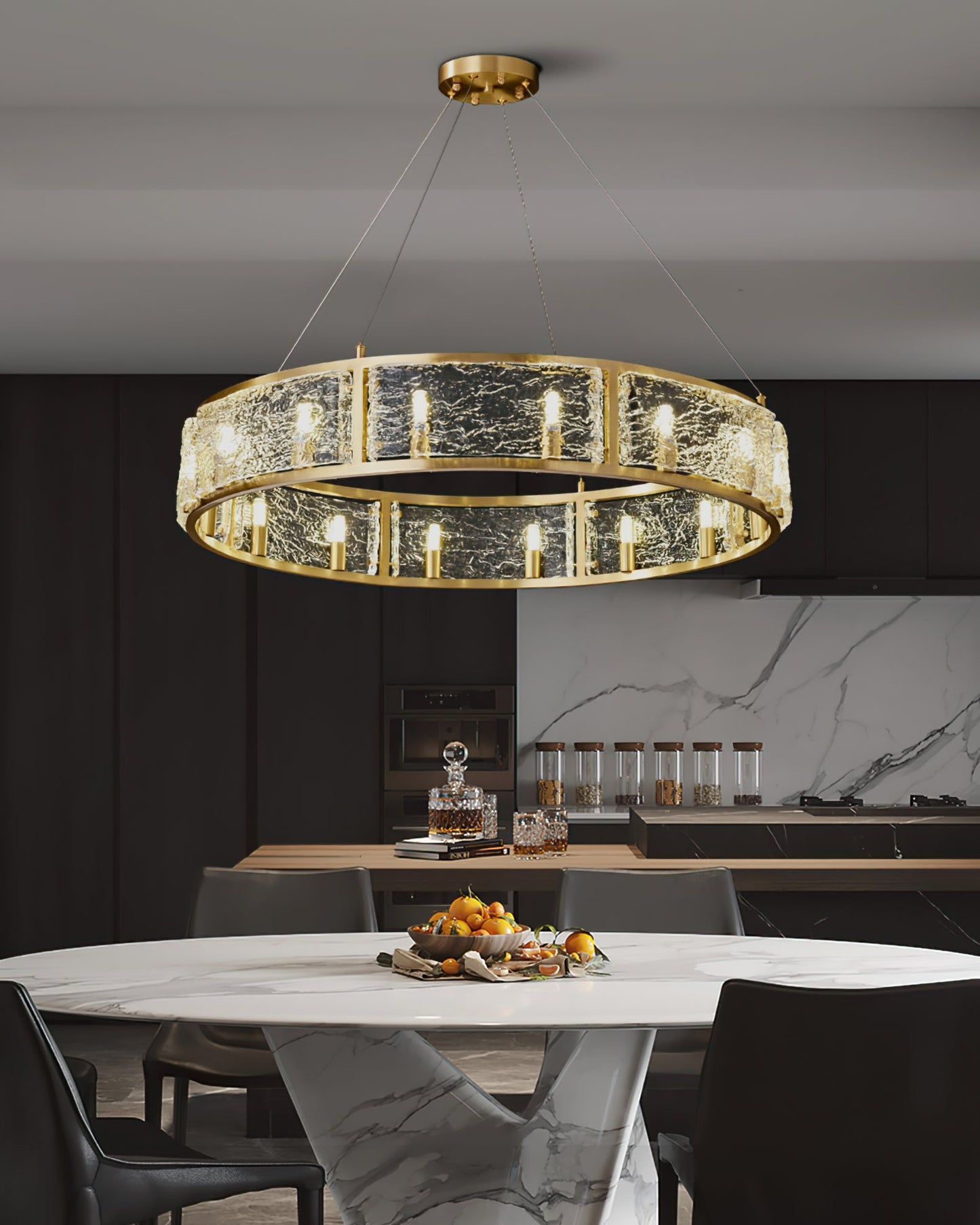 Mossi Drum Chandelier