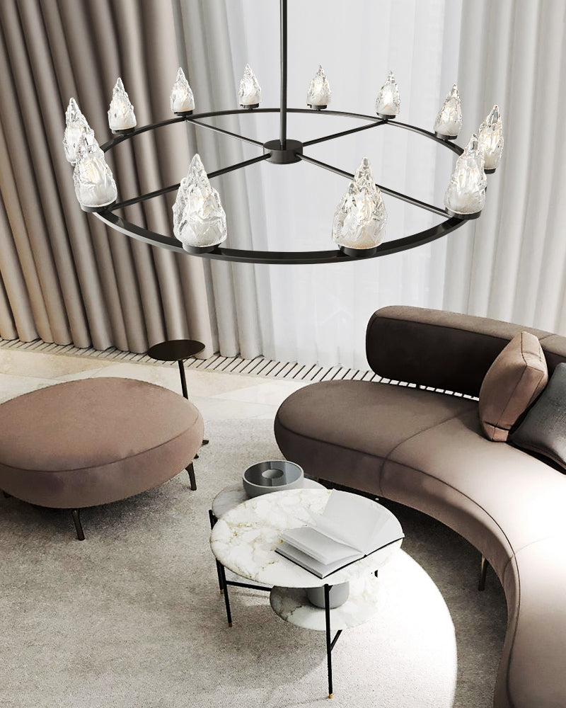 Mountain Peak Modern Chandelier