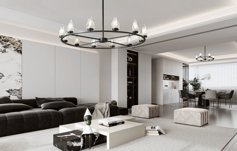 Mountain Peak Modern Chandelier