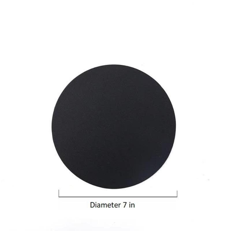 Basic Faux Leather Placemat Set