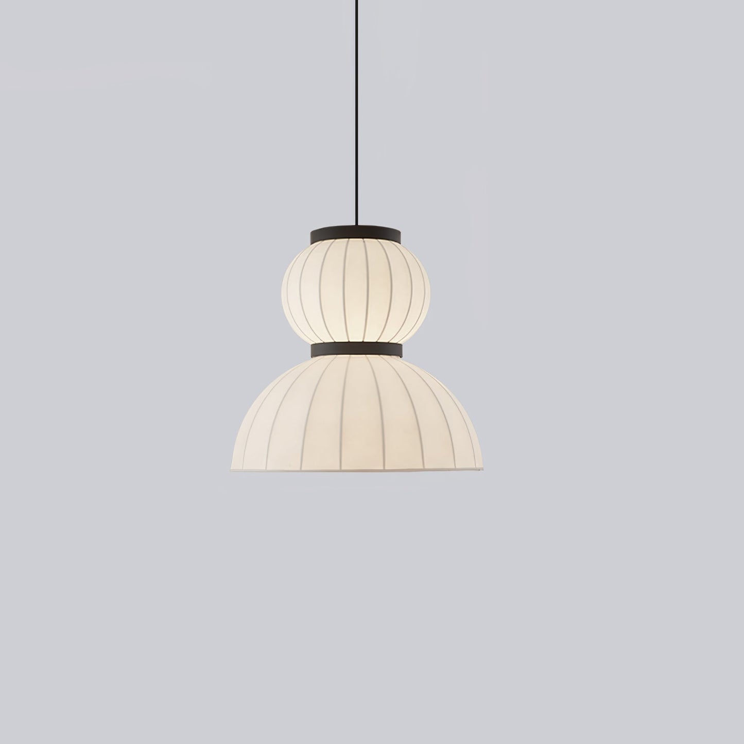 Mulberry Silk Pendant Lantern Light