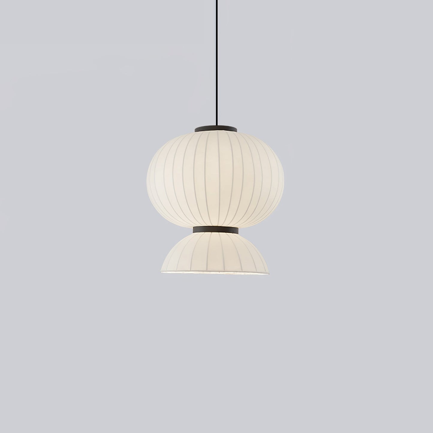 Mulberry Silk Pendant Lantern Light