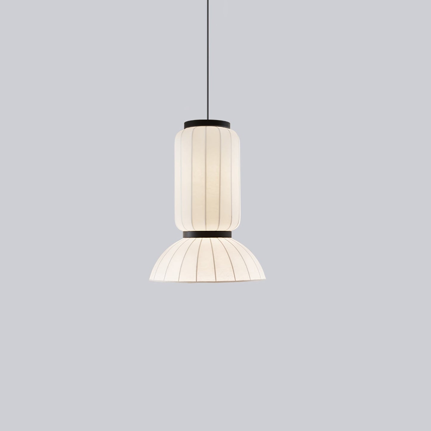 Mulberry Silk Pendant Lantern Light