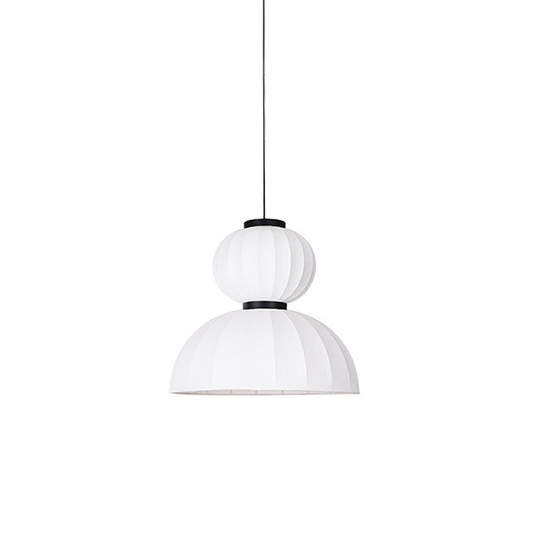 Mulberry Silk Pendant Lantern Light
