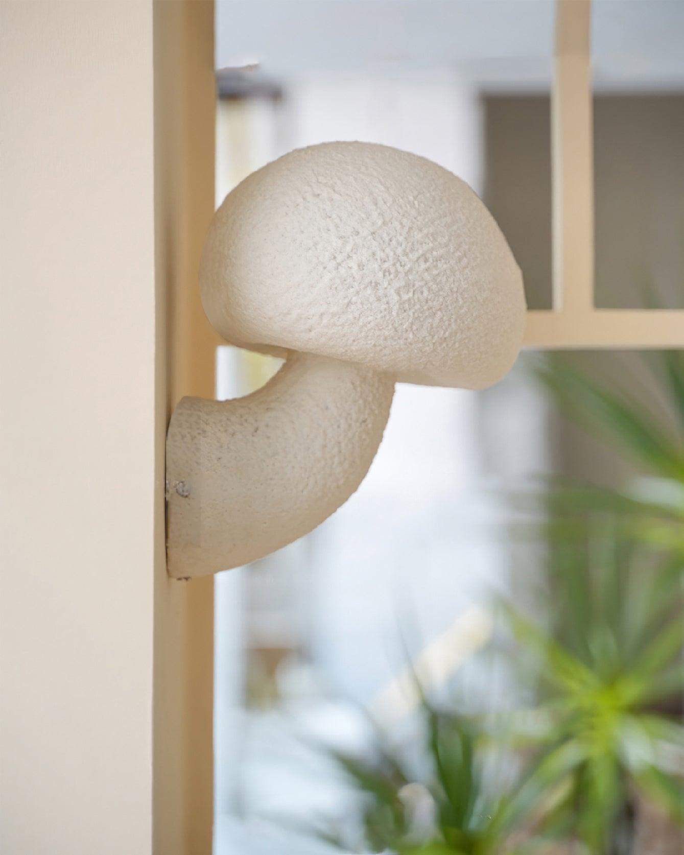 Mushroom Resin Plug-In Lamp