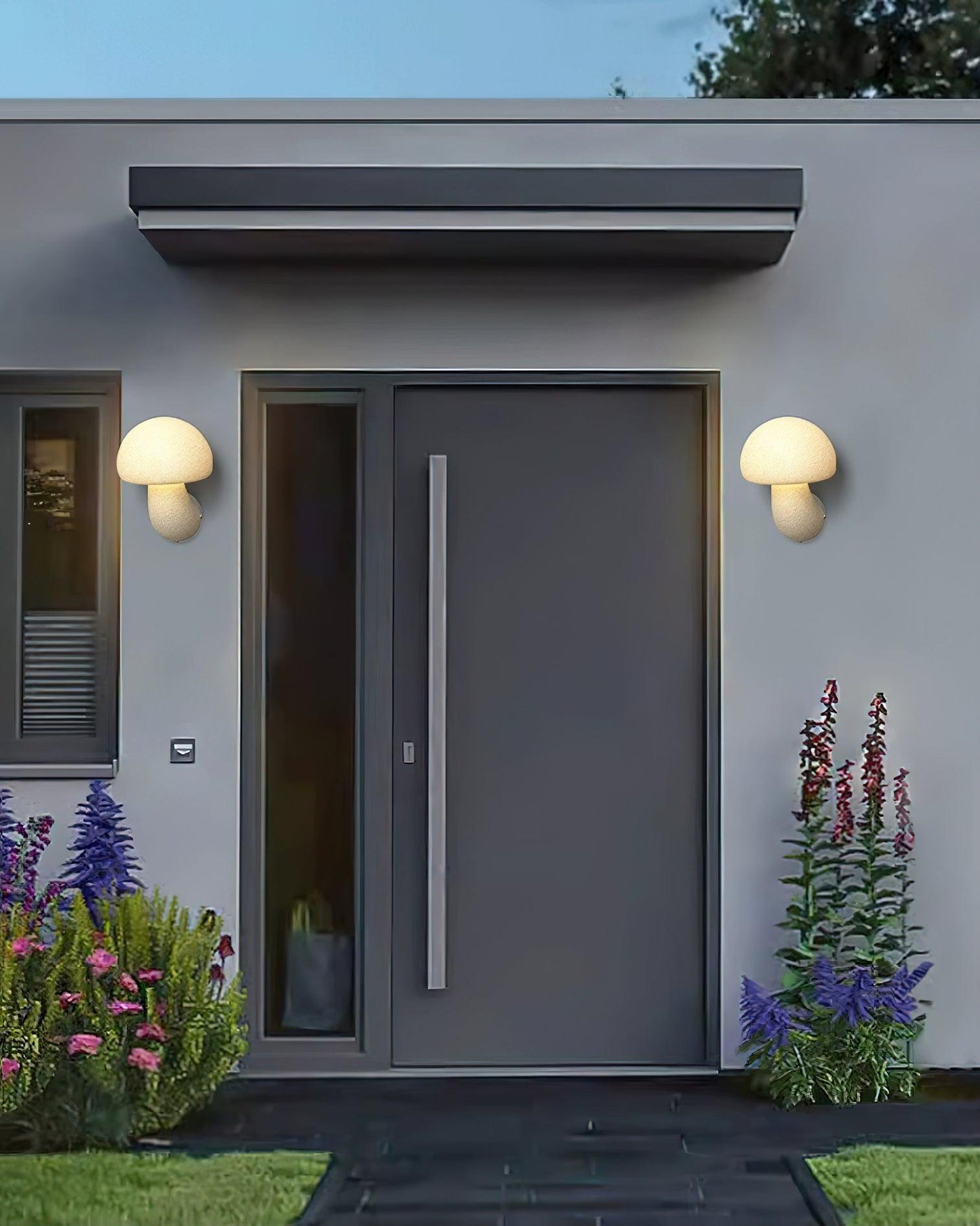 Mushroom Resin Plug-In Lamp