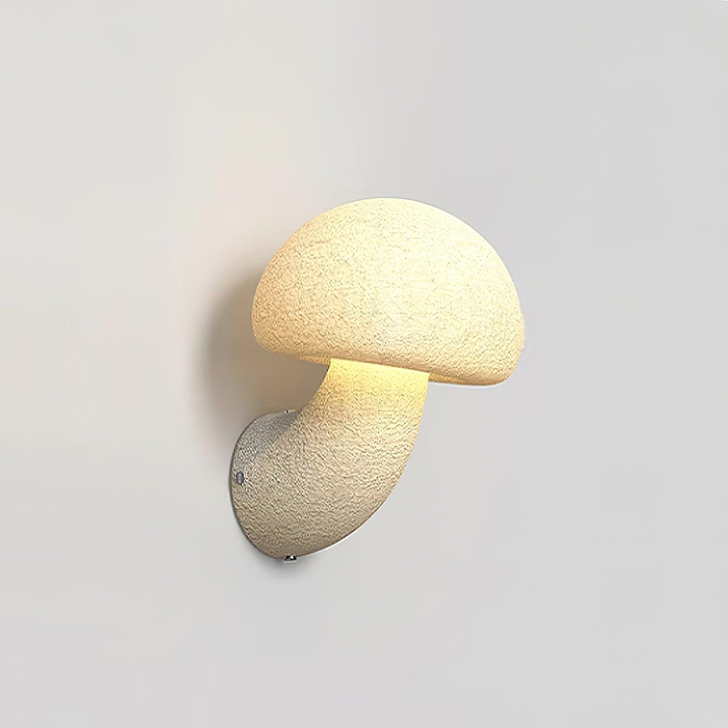 Mushroom Resin Plug-In Lamp