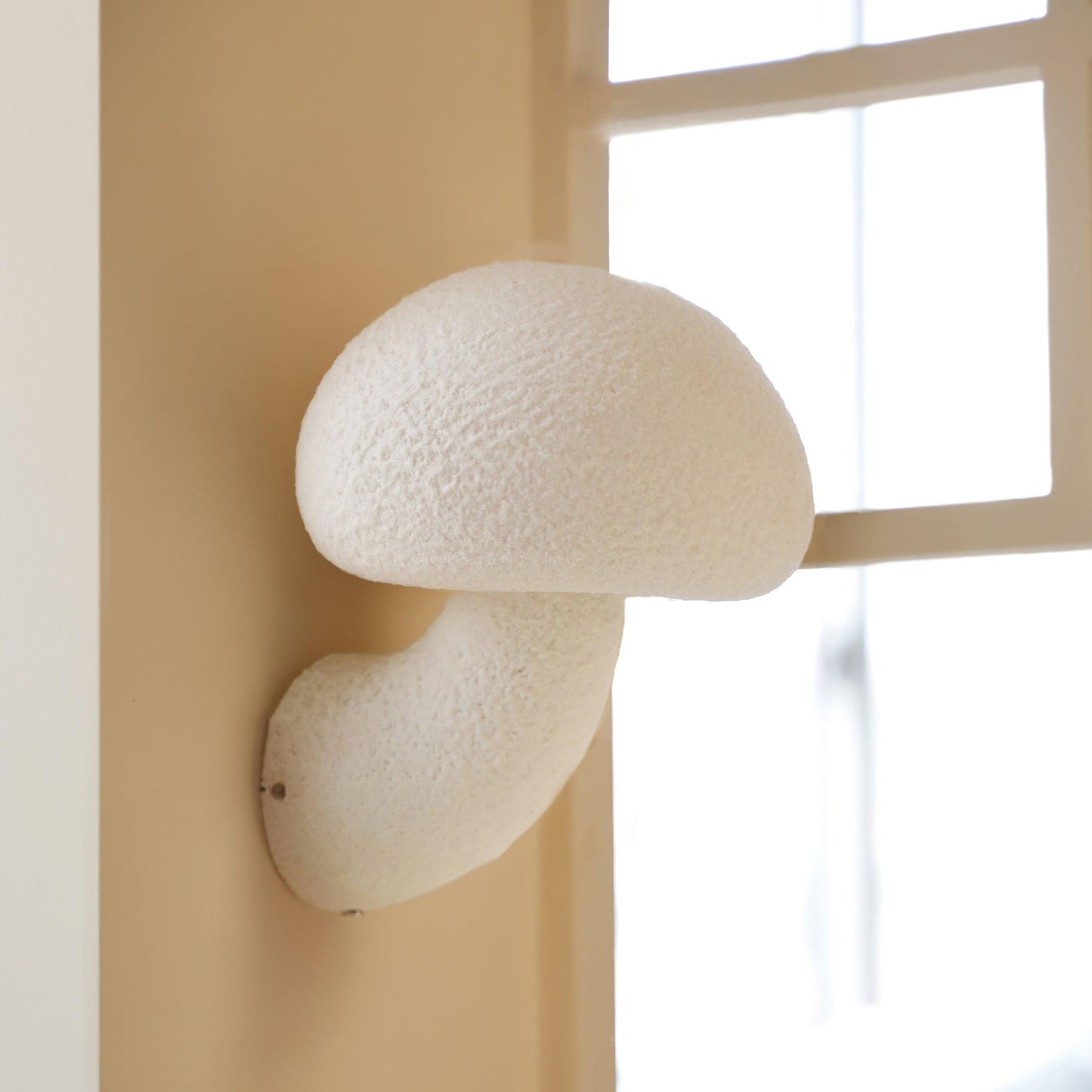Mushroom Resin Plug-In Lamp