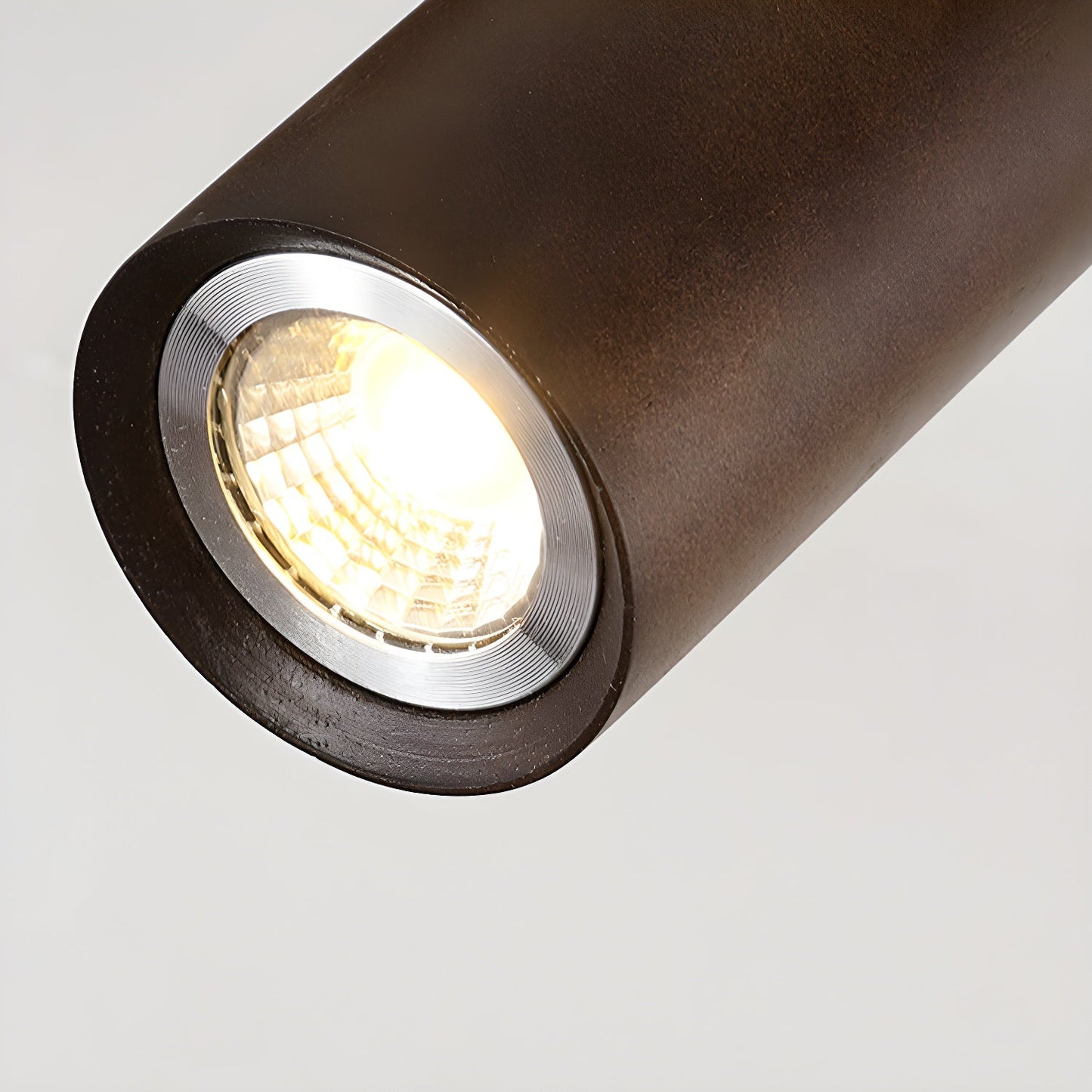 Natural Wood Beam Spotlight Fixture