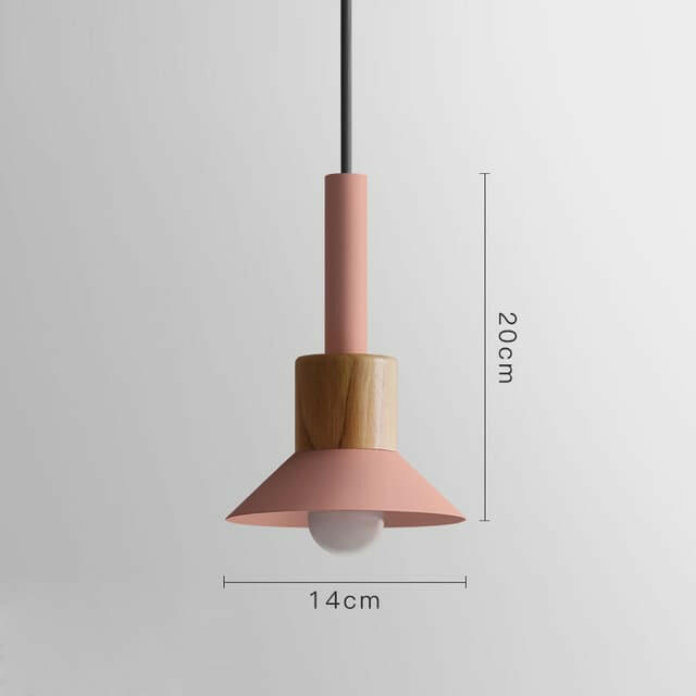 Neato - Metal & Wood Pendant Lamp